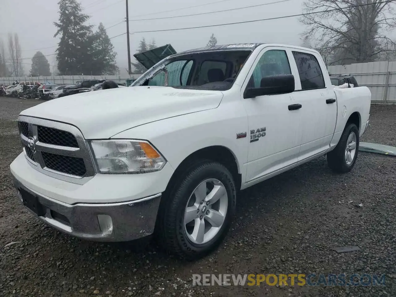 1 Photograph of a damaged car 1C6RR7KT3RS187322 RAM 1500 2024