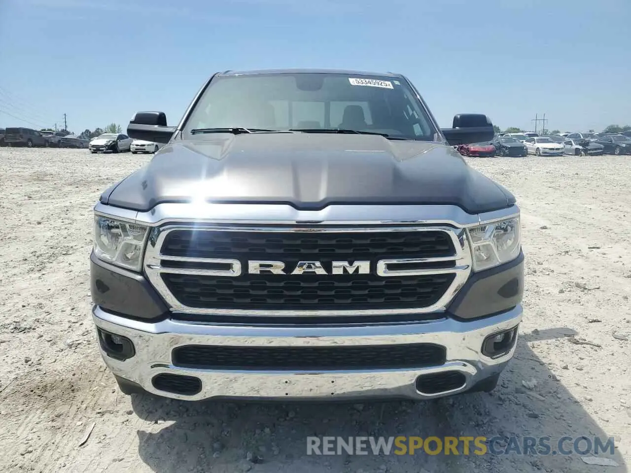 5 Photograph of a damaged car 1C6RREFT7RN111924 RAM 1500 2024