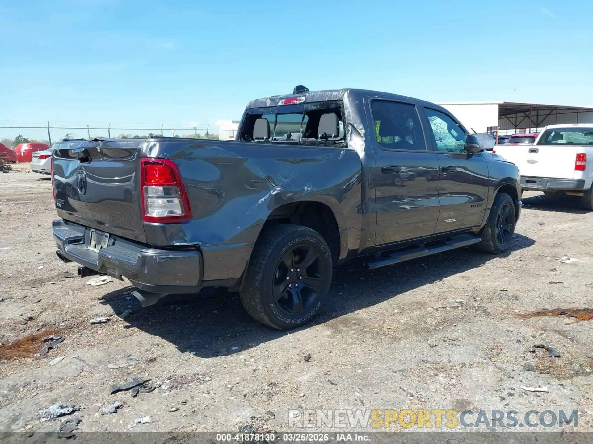 4 Фотография поврежденного автомобиля 1C6RREFT7RN146348 RAM 1500 2024