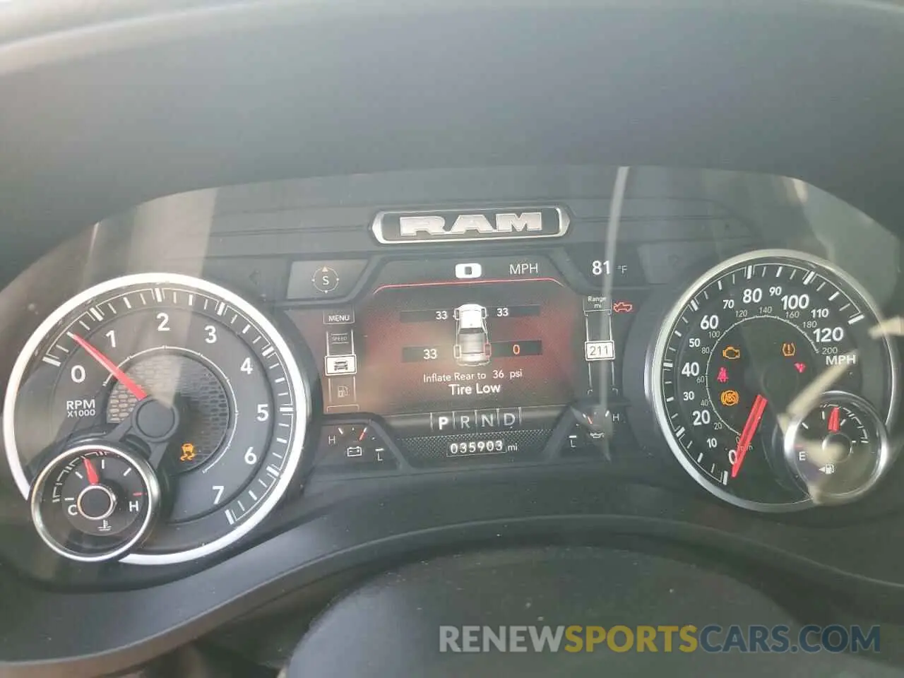 9 Фотография поврежденного автомобиля 1C6RREFT8RN146018 RAM 1500 2024