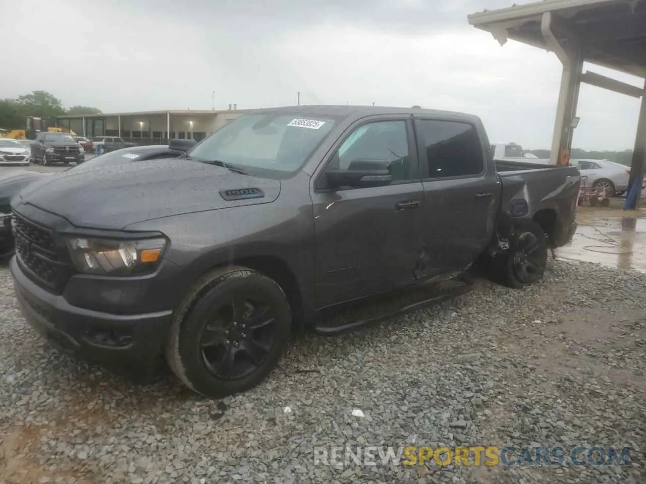 1 Photograph of a damaged car 1C6RREFTXRN151995 RAM 1500 2024
