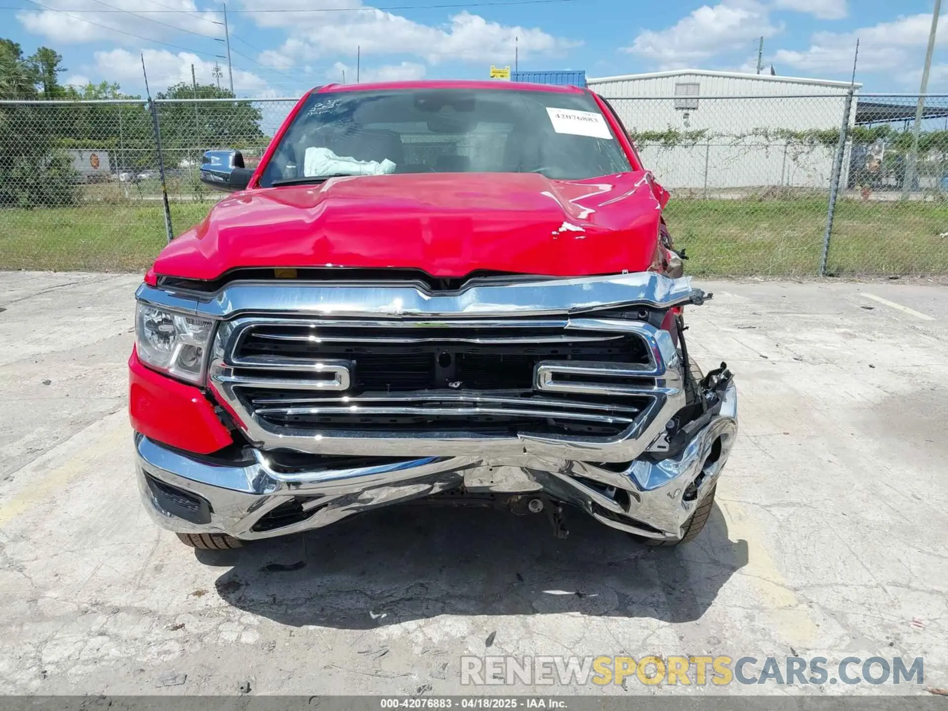 12 Photograph of a damaged car 1C6RREJT3RN219397 RAM 1500 2024