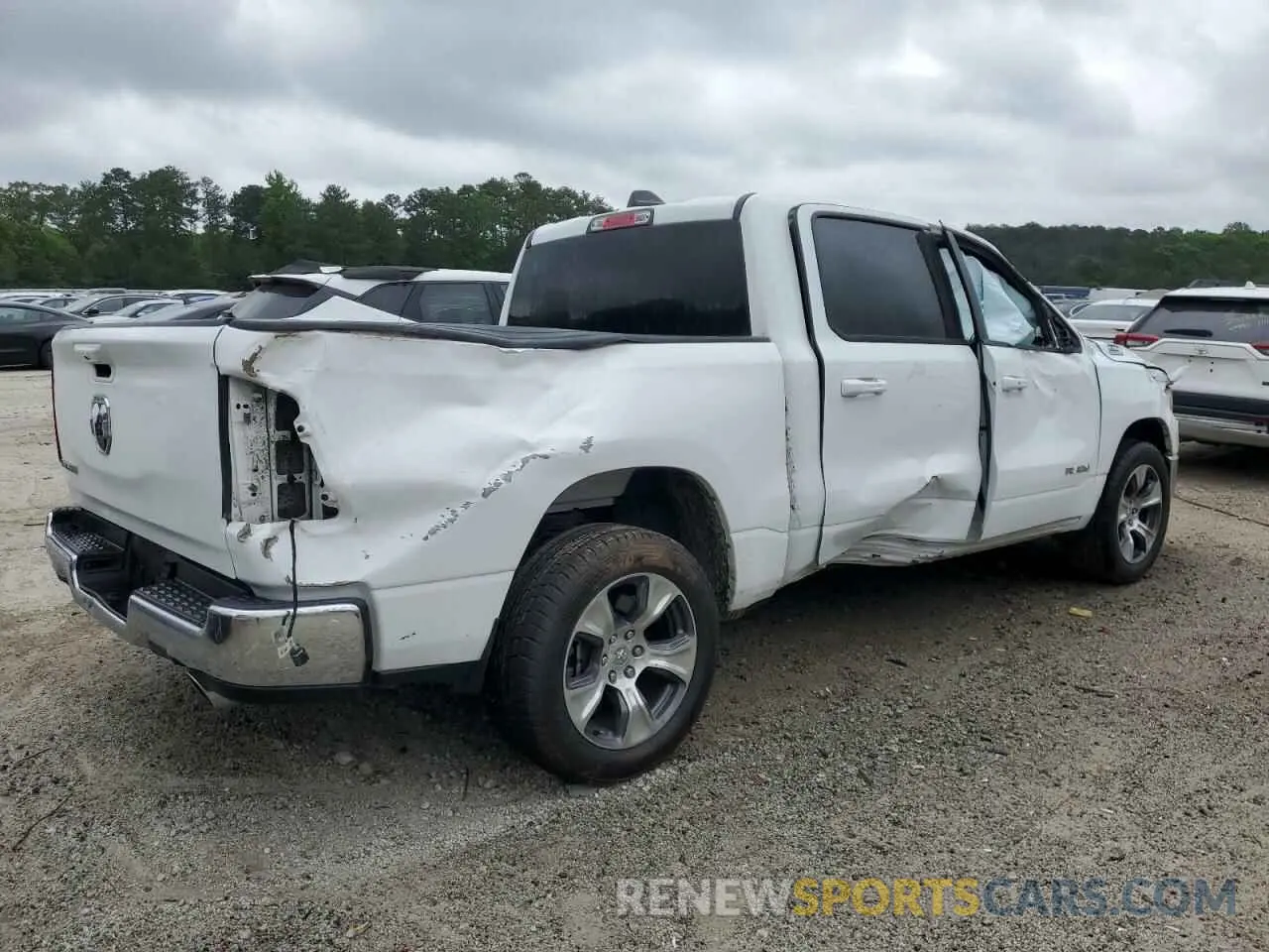 3 Photograph of a damaged car 1C6RREJT7RN219967 RAM 1500 2024