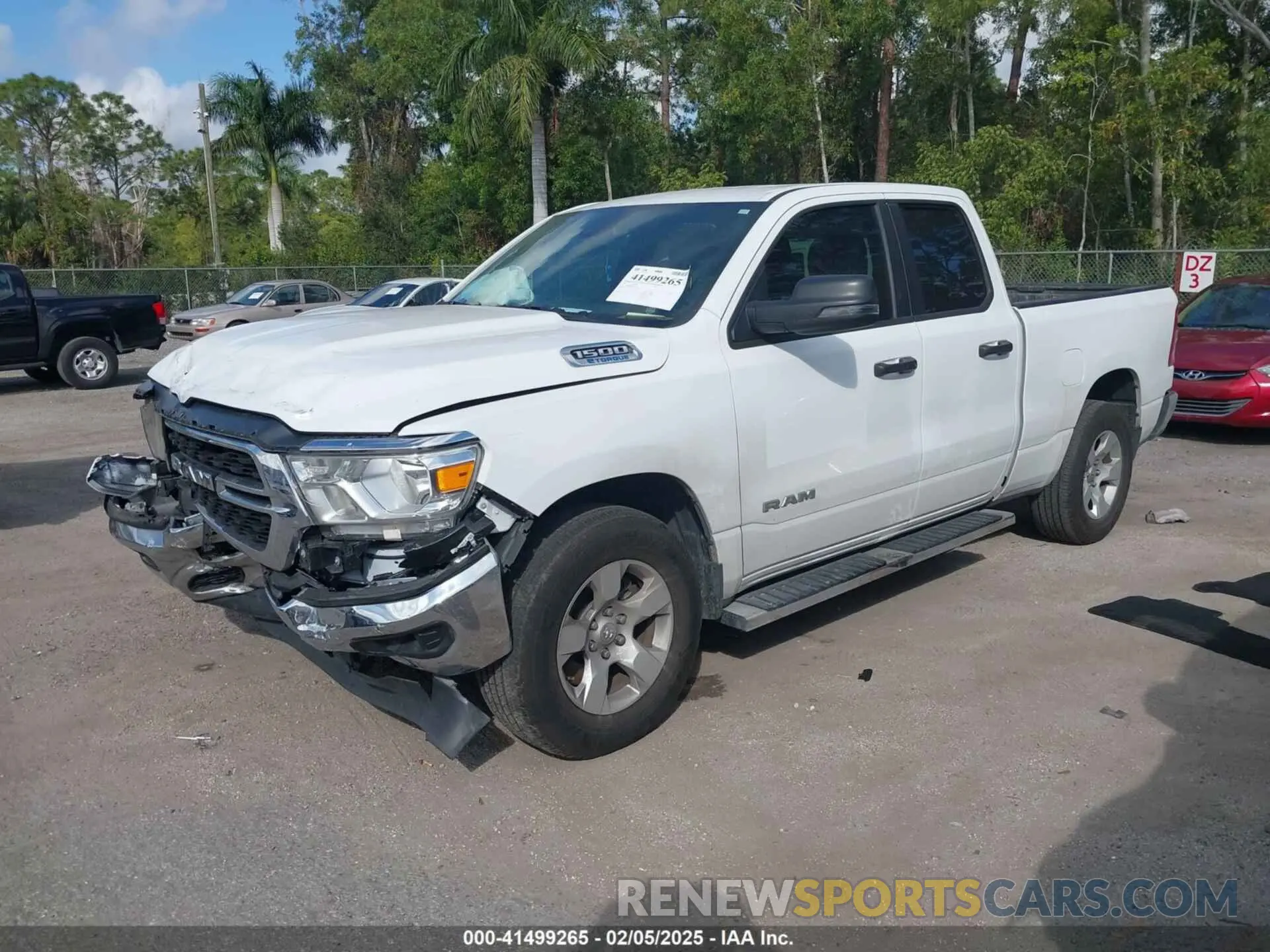2 Фотография поврежденного автомобиля 1C6RRFBG0RN233071 RAM 1500 2024