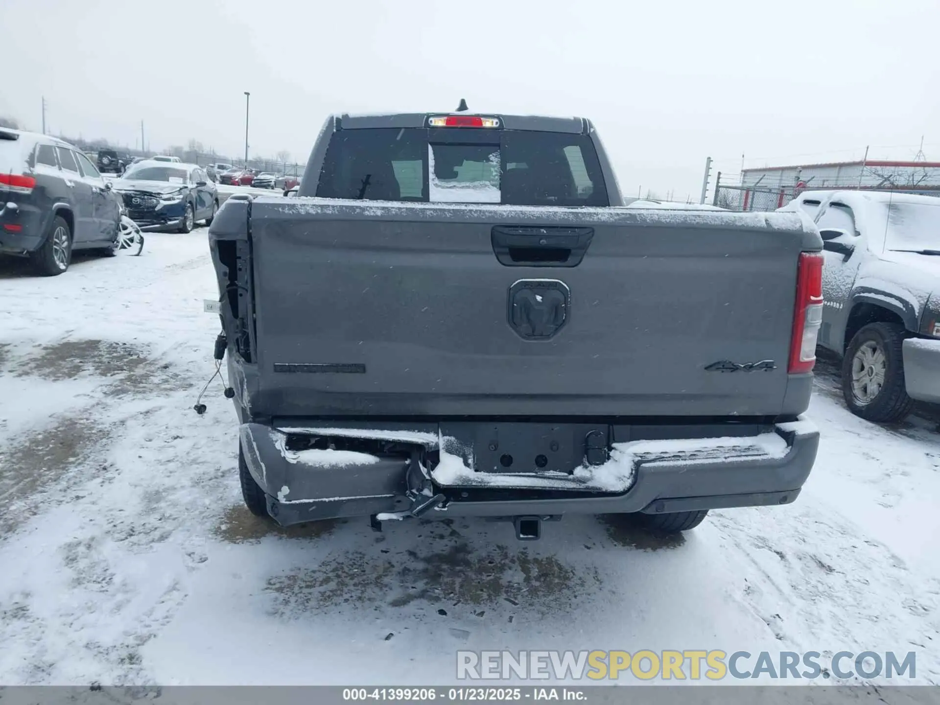 15 Photograph of a damaged car 1C6RRFFG4RN165190 RAM 1500 2024