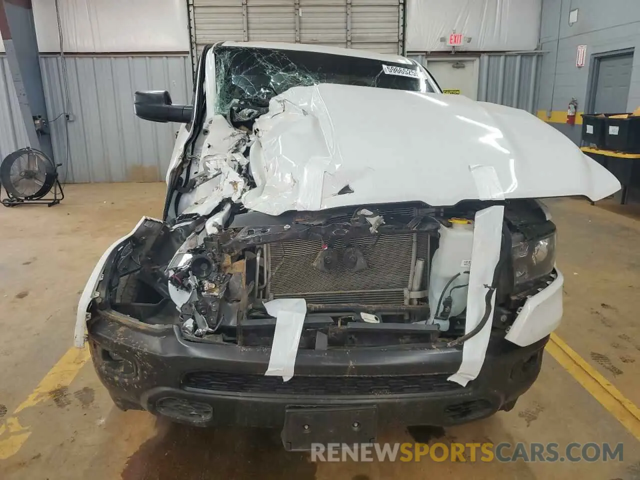 5 Photograph of a damaged car 1C6SRECG1RN221103 RAM 1500 2024