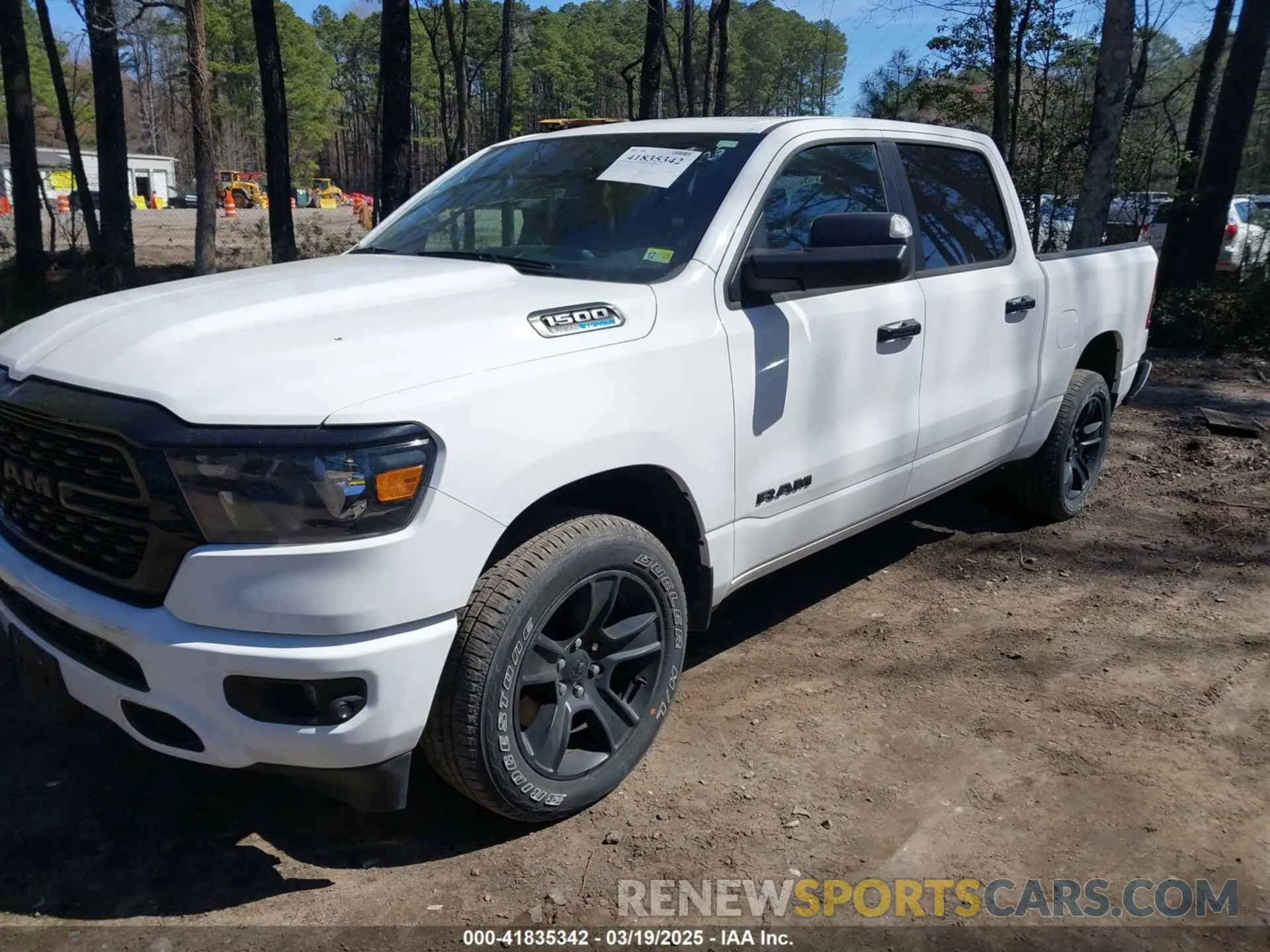 2 Photograph of a damaged car 1C6SRFFT0RN150670 RAM 1500 2024
