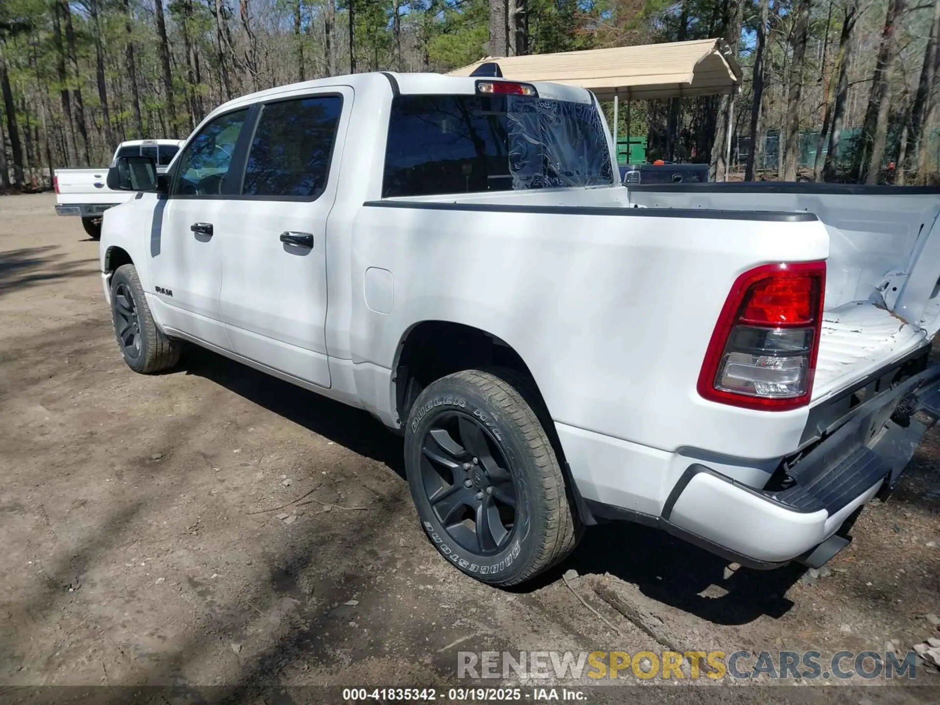 3 Photograph of a damaged car 1C6SRFFT0RN150670 RAM 1500 2024