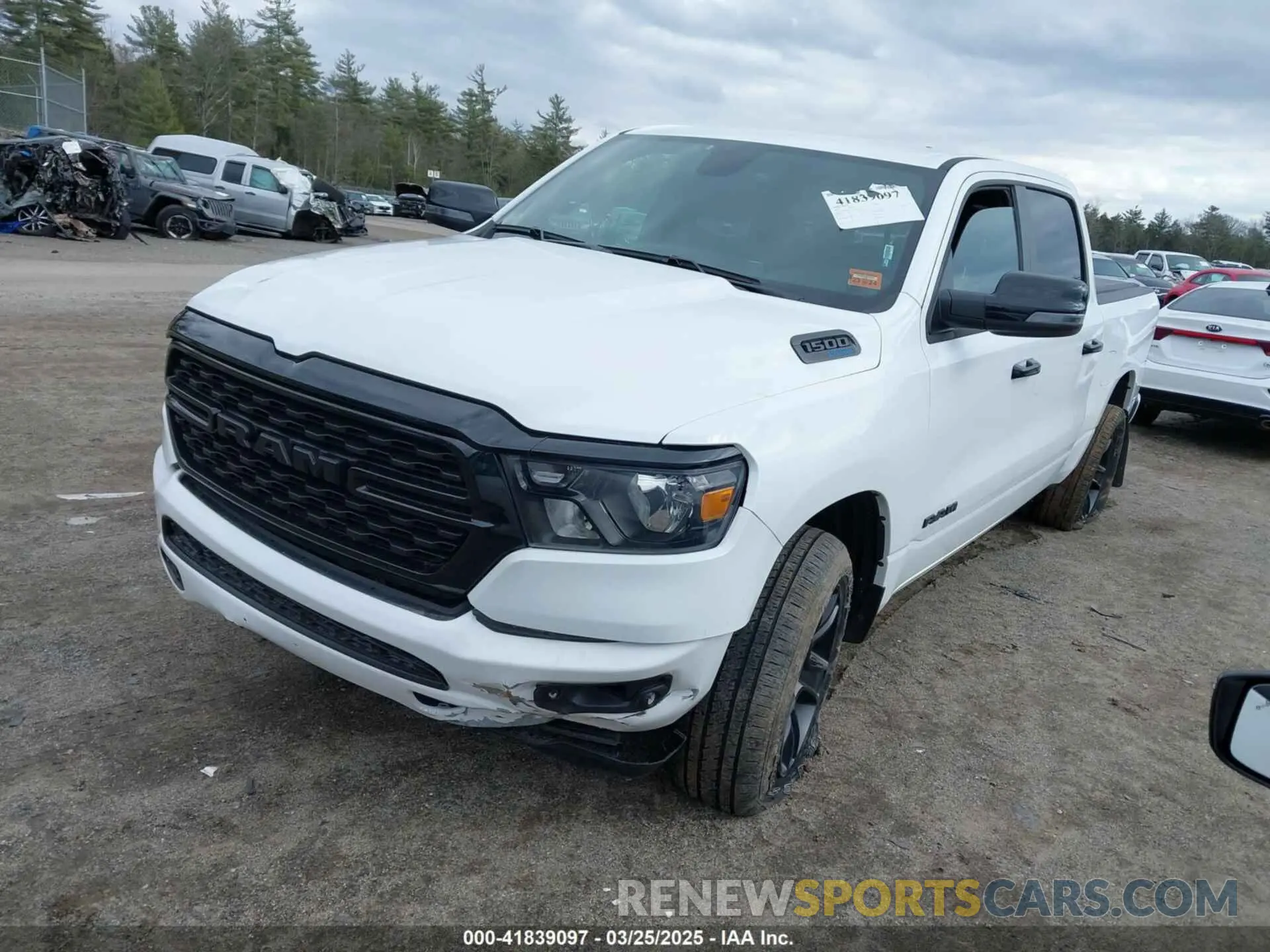 2 Фотография поврежденного автомобиля 1C6SRFFT1RN124465 RAM 1500 2024