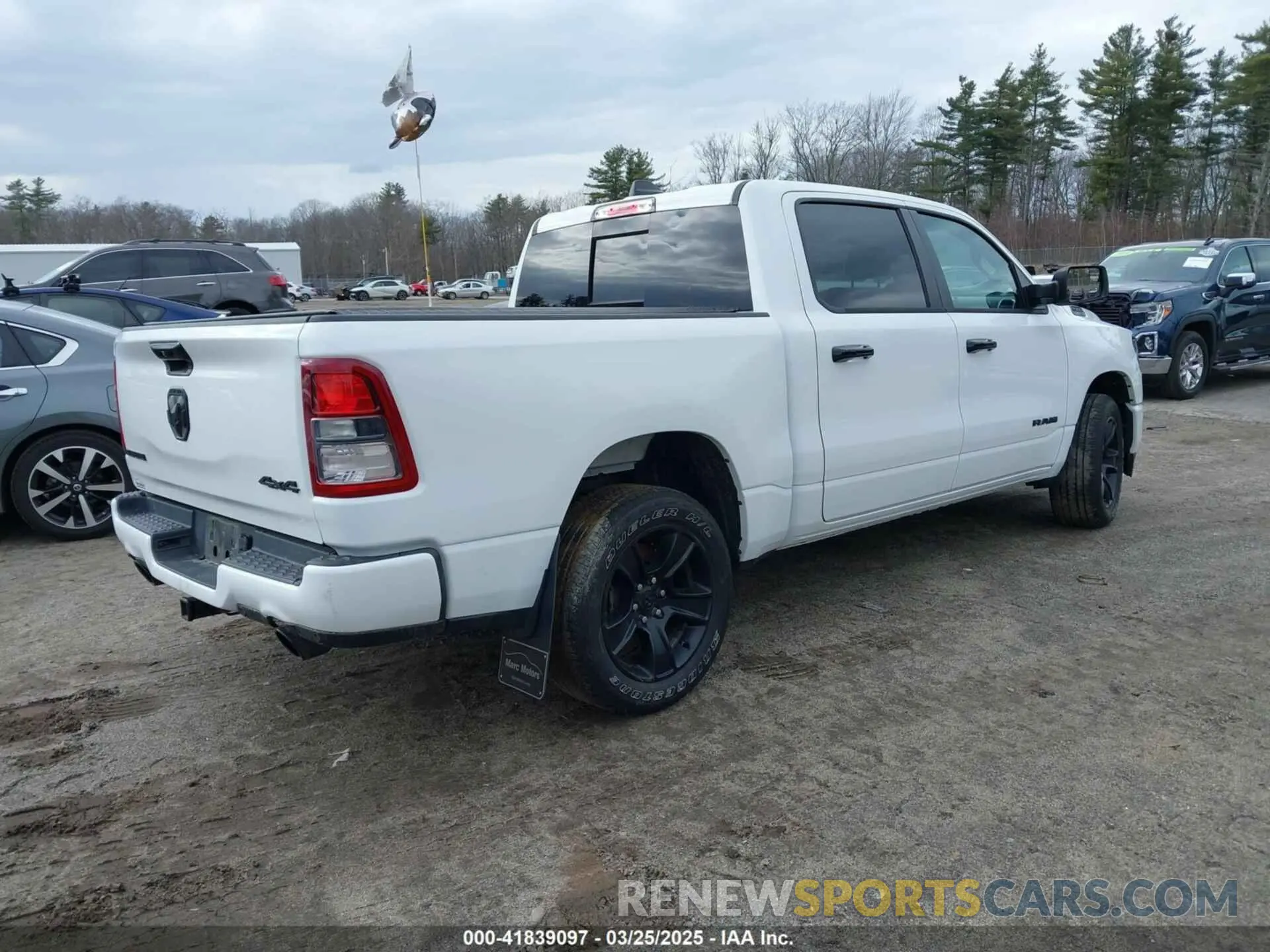 4 Фотография поврежденного автомобиля 1C6SRFFT1RN124465 RAM 1500 2024