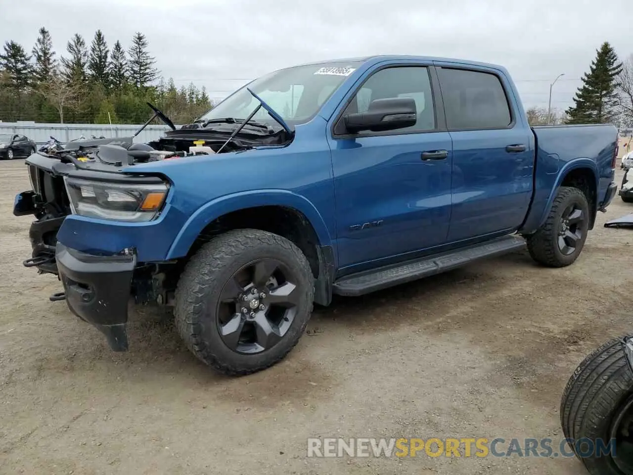 1 Фотография поврежденного автомобиля 1C6SRFFT1RN200802 RAM 1500 2024