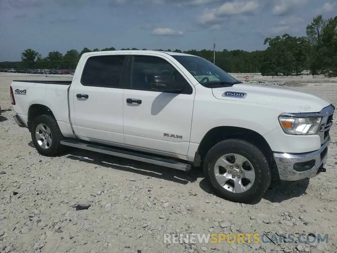 4 Photograph of a damaged car 1C6SRFFT2RN130565 RAM 1500 2024