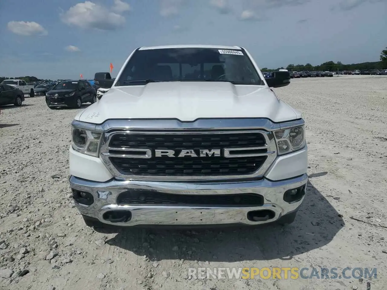 5 Photograph of a damaged car 1C6SRFFT2RN130565 RAM 1500 2024