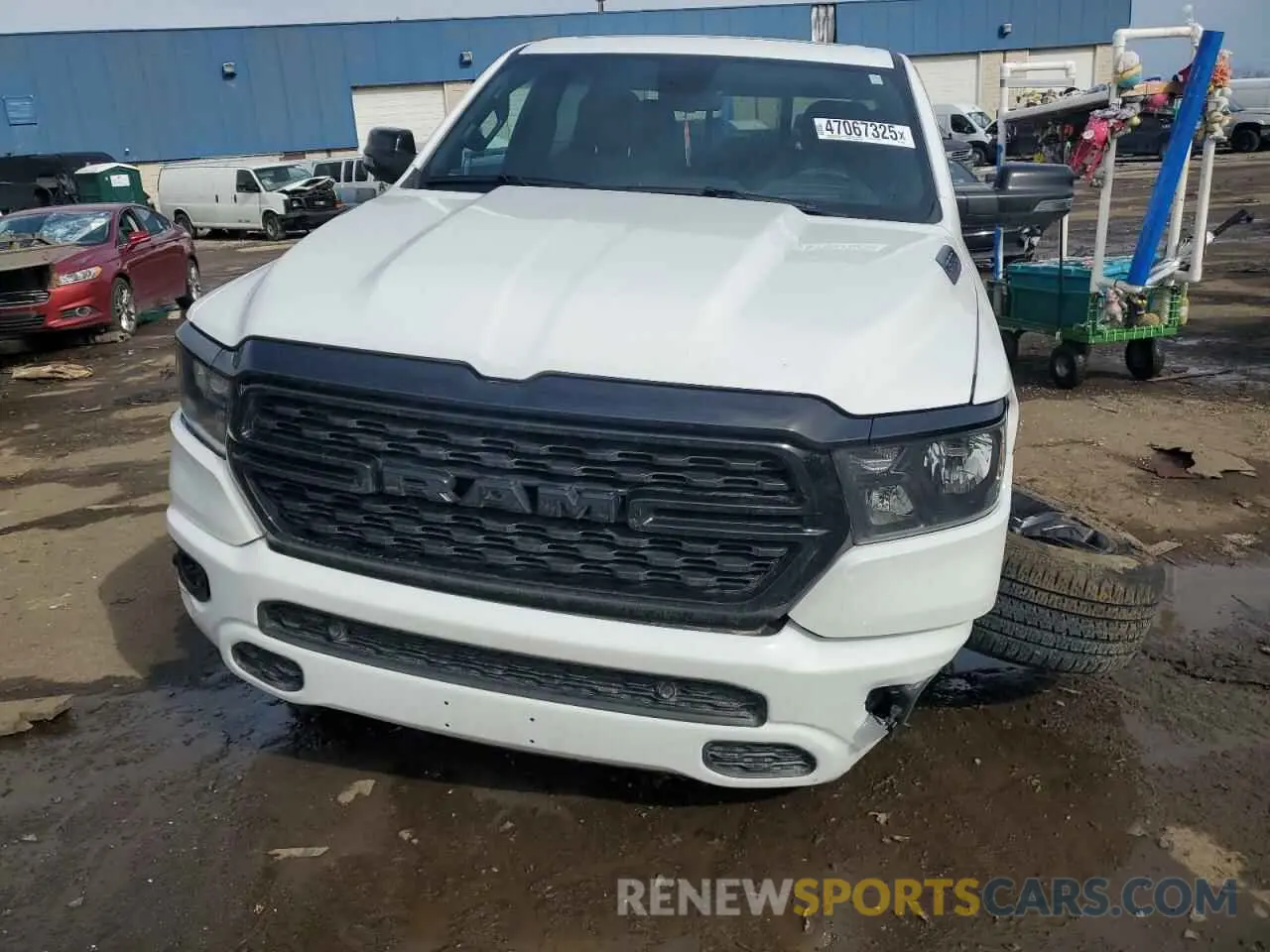 5 Photograph of a damaged car 1C6SRFFT6RN112862 RAM 1500 2024