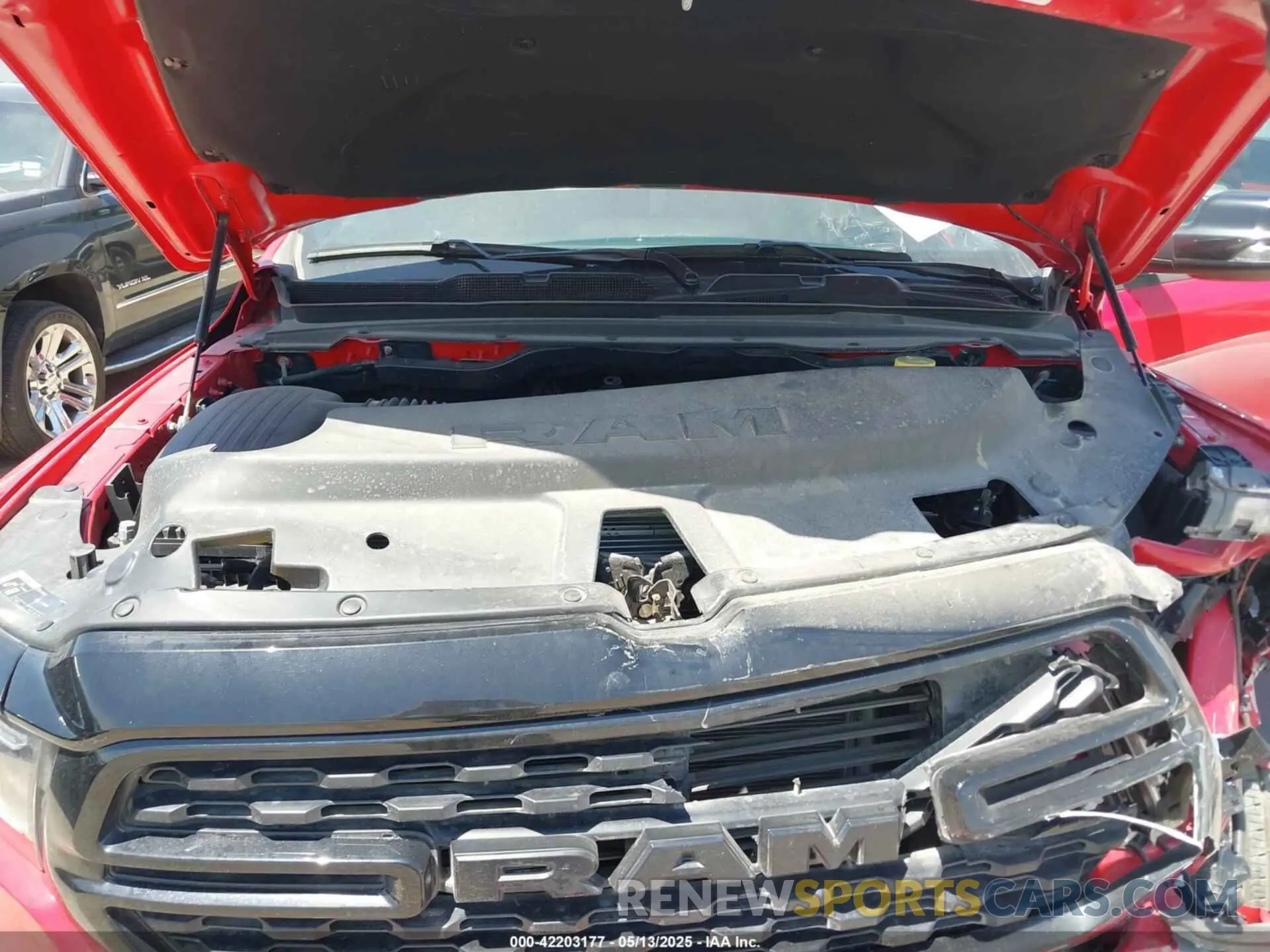 10 Photograph of a damaged car 1C6SRFFT6RN202805 RAM 1500 2024