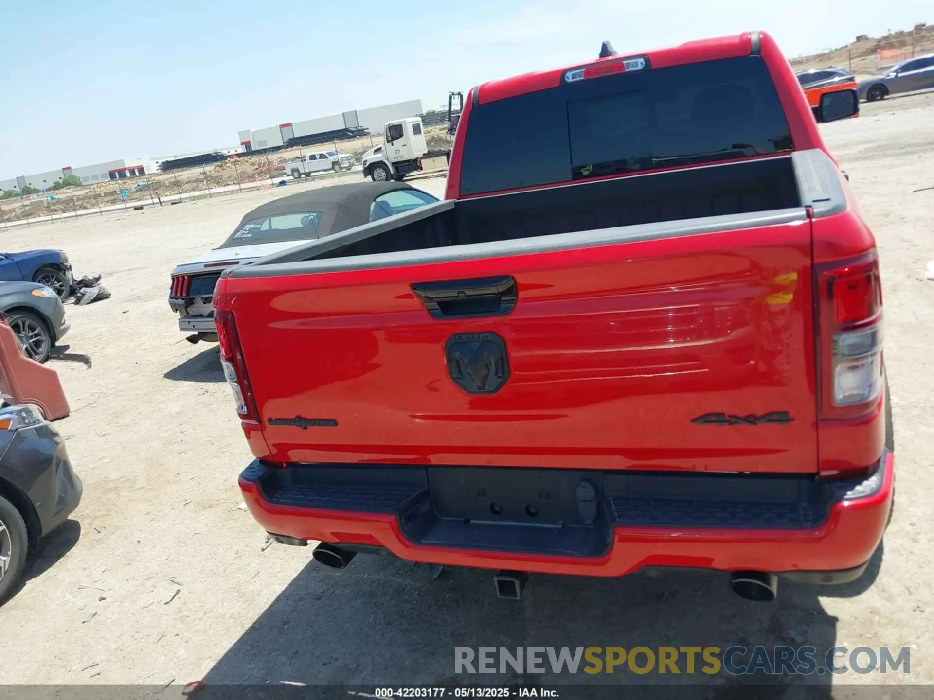 17 Photograph of a damaged car 1C6SRFFT6RN202805 RAM 1500 2024