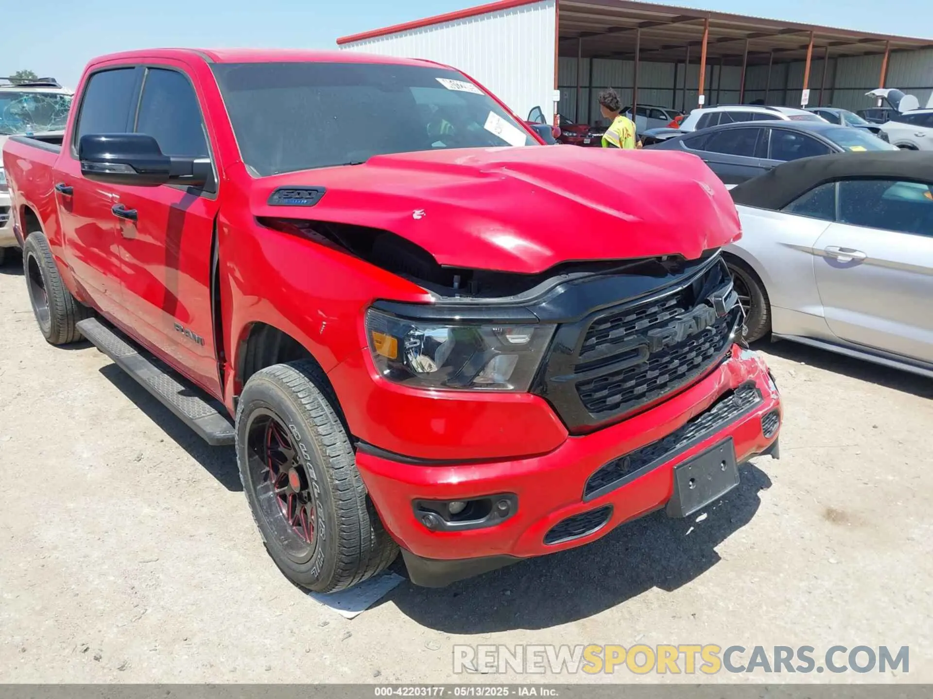 6 Photograph of a damaged car 1C6SRFFT6RN202805 RAM 1500 2024
