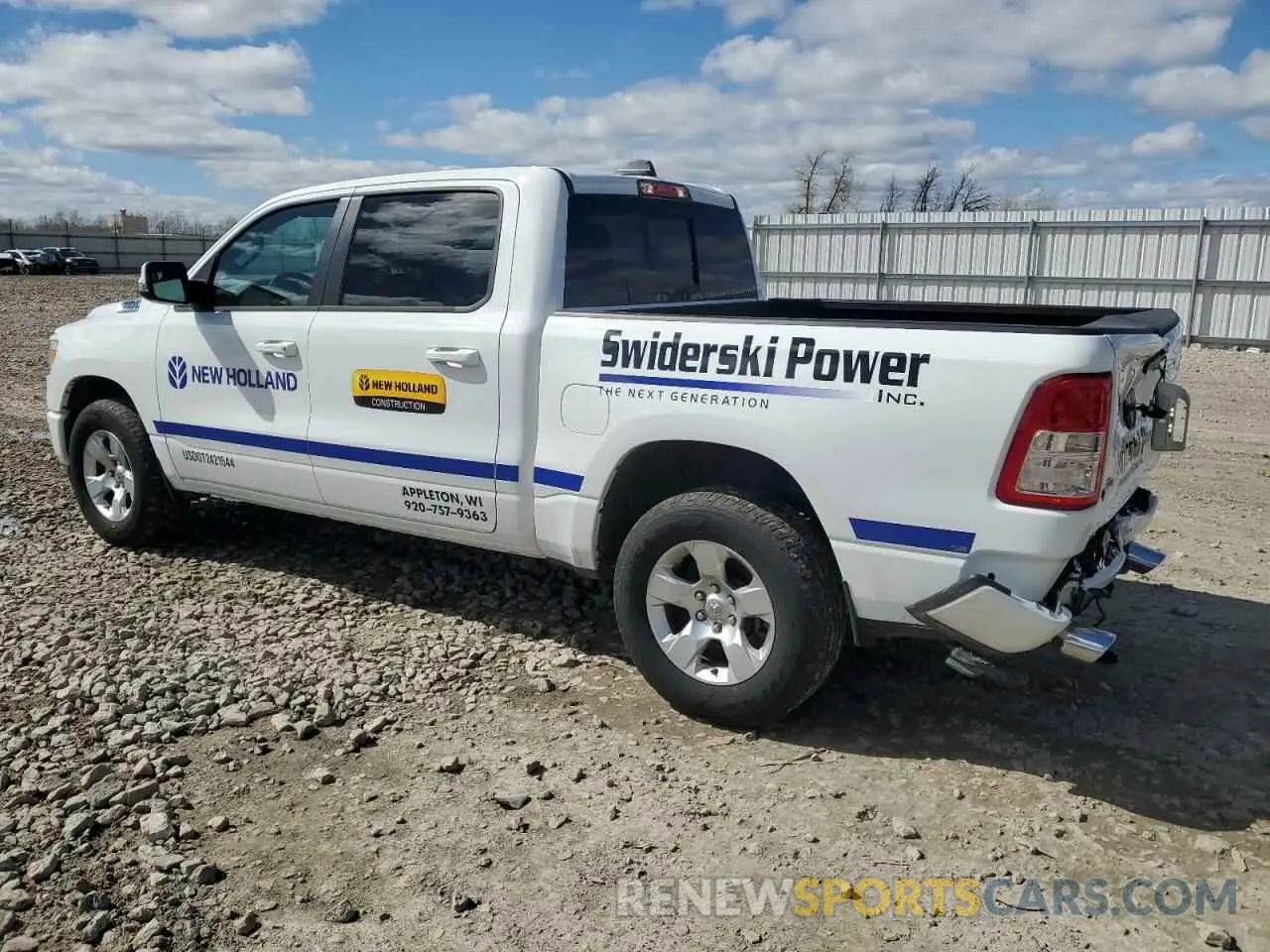 2 Photograph of a damaged car 1C6SRFFT7RN126253 RAM 1500 2024