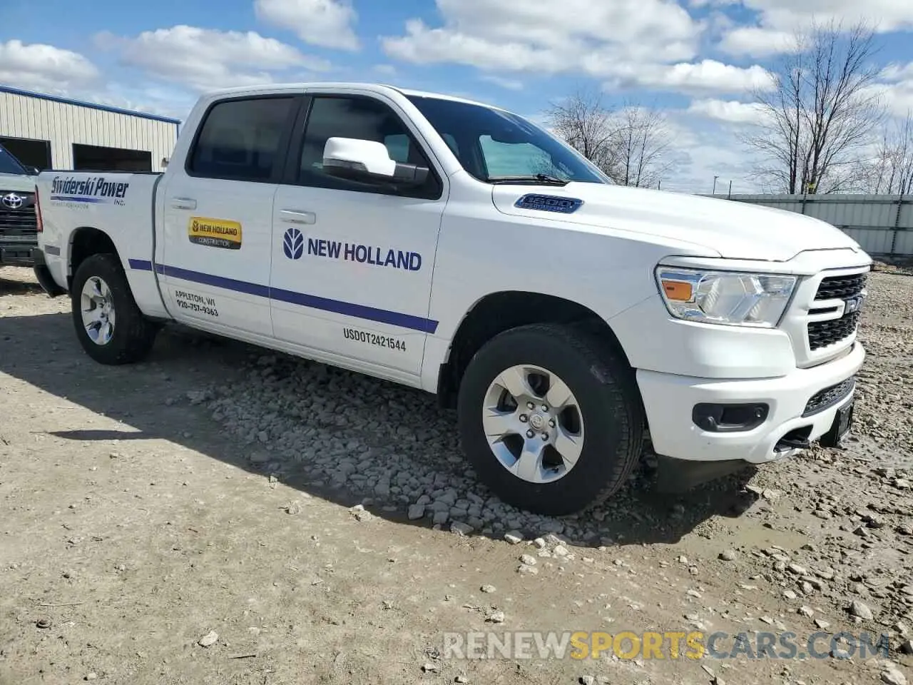 4 Photograph of a damaged car 1C6SRFFT7RN126253 RAM 1500 2024