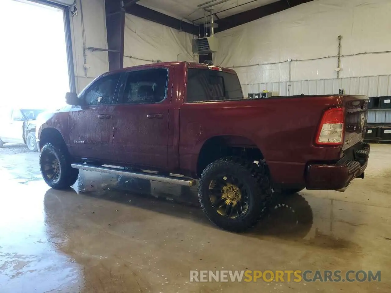 2 Photograph of a damaged car 1C6SRFFT7RN206832 RAM 1500 2024