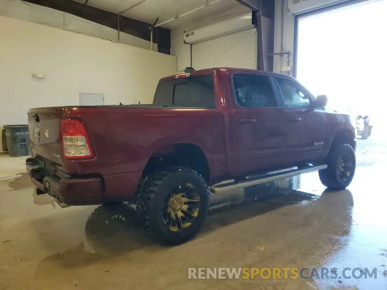 3 Photograph of a damaged car 1C6SRFFT7RN206832 RAM 1500 2024