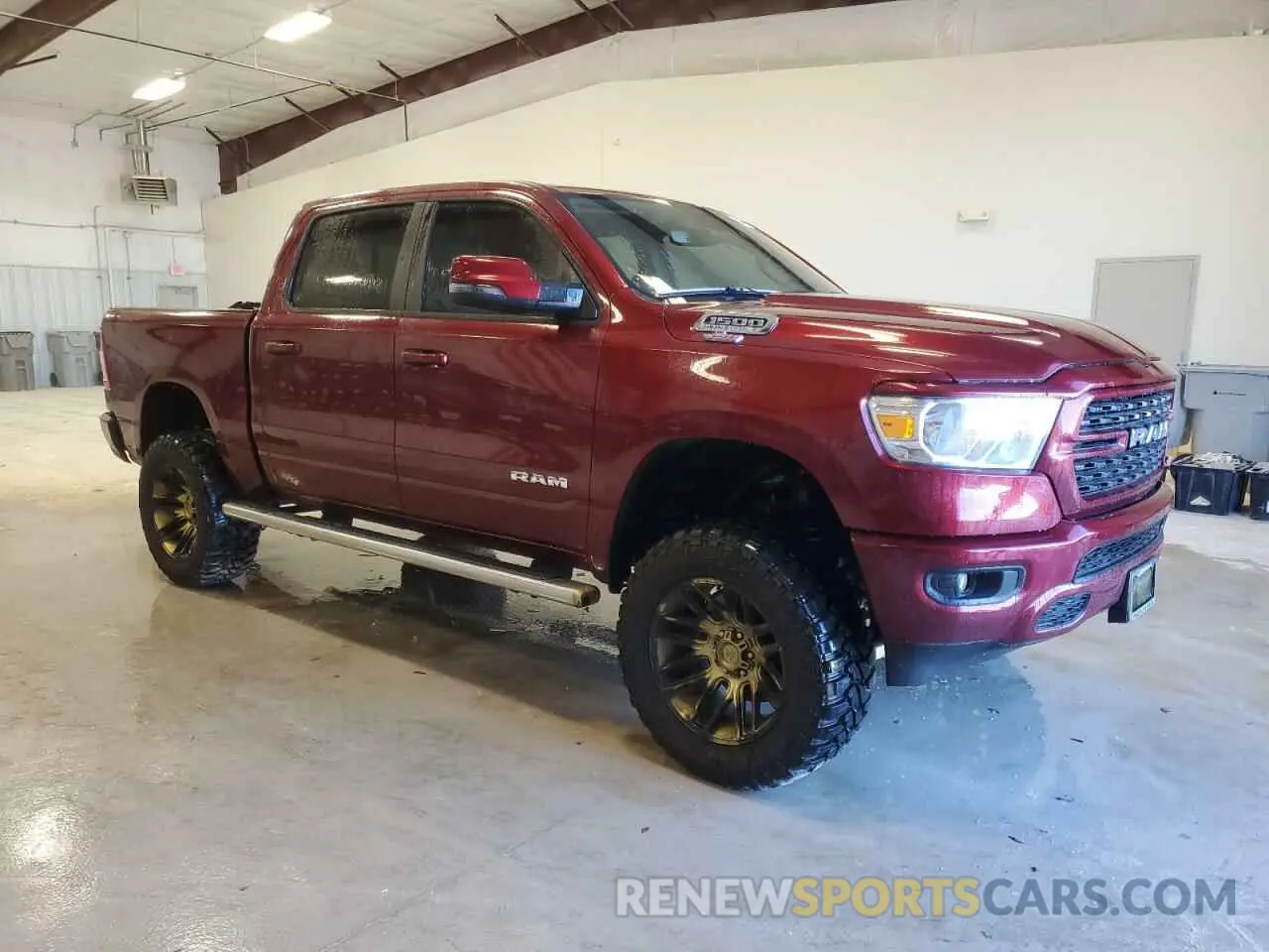4 Photograph of a damaged car 1C6SRFFT7RN206832 RAM 1500 2024