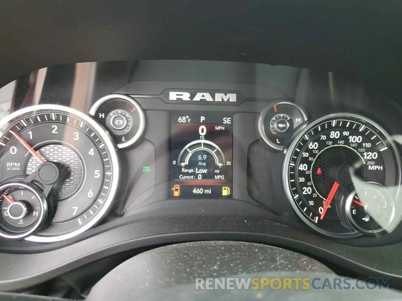 9 Photograph of a damaged car 1C6SRFFT7RN206832 RAM 1500 2024