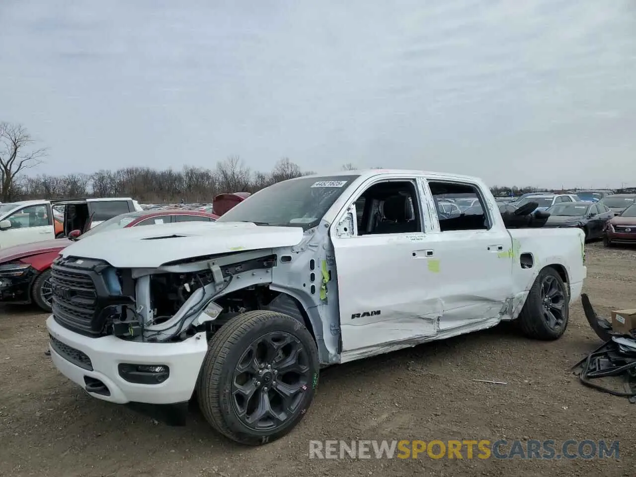 1 Photograph of a damaged car 1C6SRFHT9RN102954 RAM 1500 2024