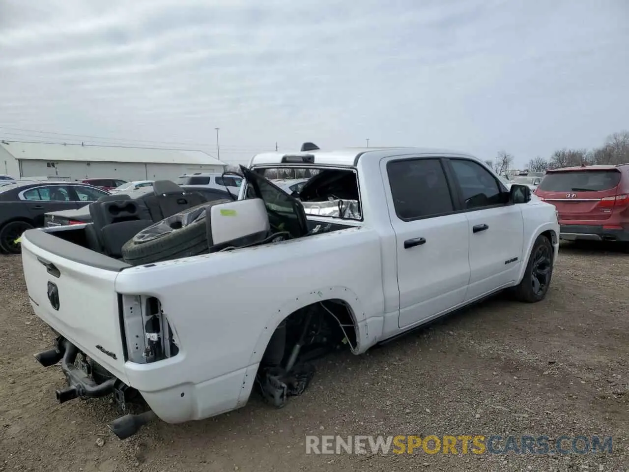 3 Photograph of a damaged car 1C6SRFHT9RN102954 RAM 1500 2024