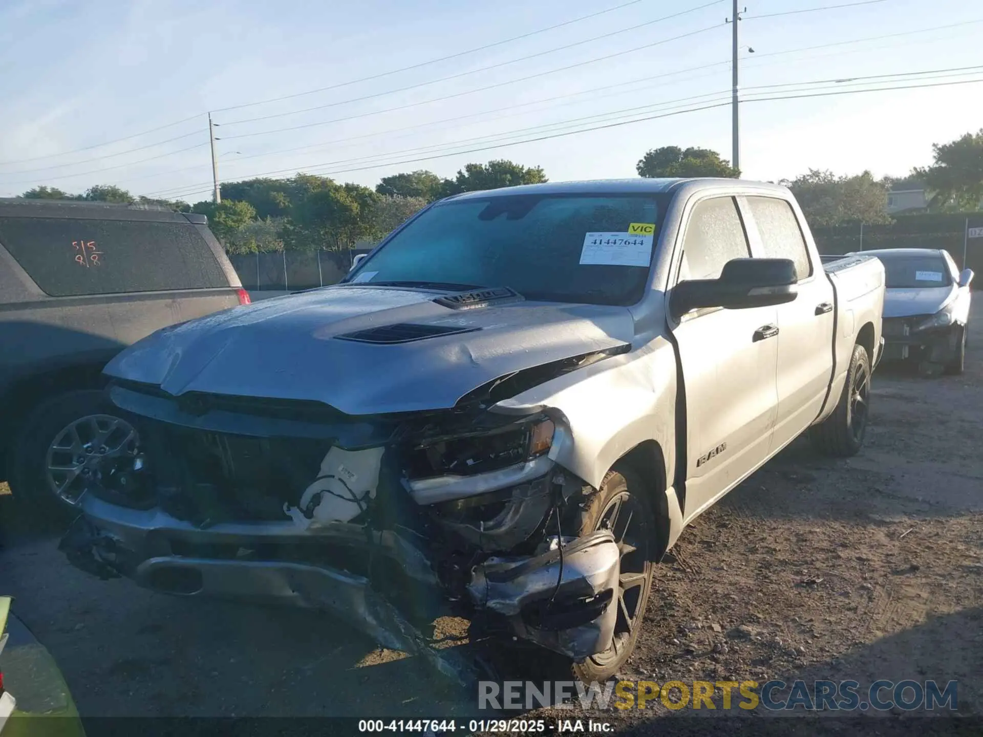 6 Photograph of a damaged car 1C6SRFJT1RN130838 RAM 1500 2024
