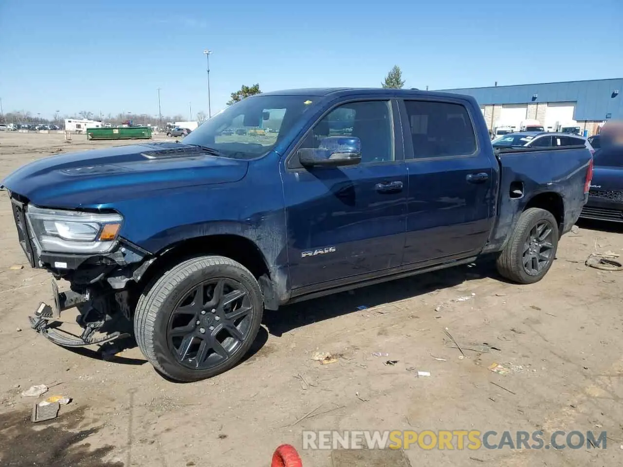 1 Photograph of a damaged car 1C6SRFJT5RN176866 RAM 1500 2024