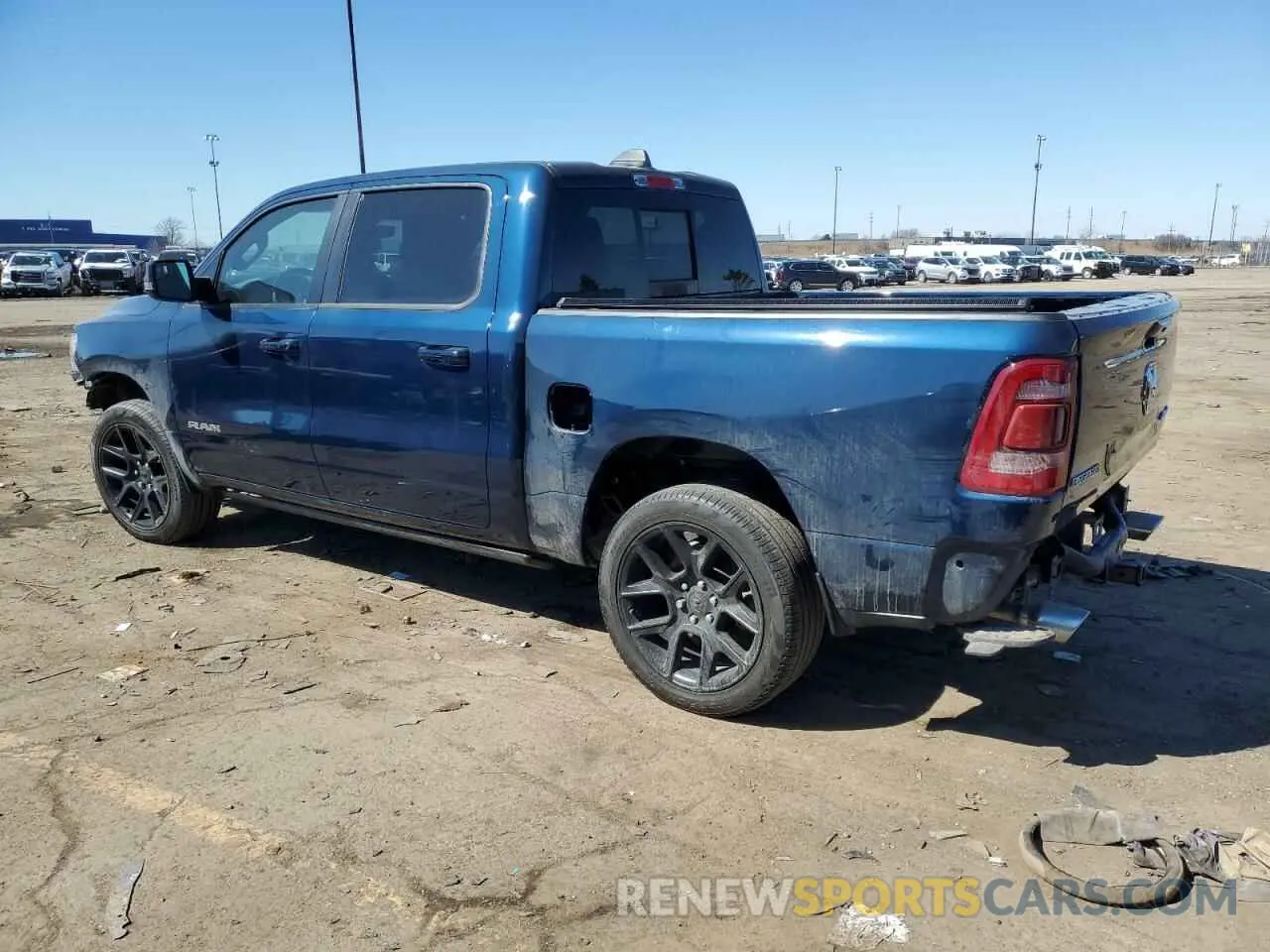 2 Photograph of a damaged car 1C6SRFJT5RN176866 RAM 1500 2024
