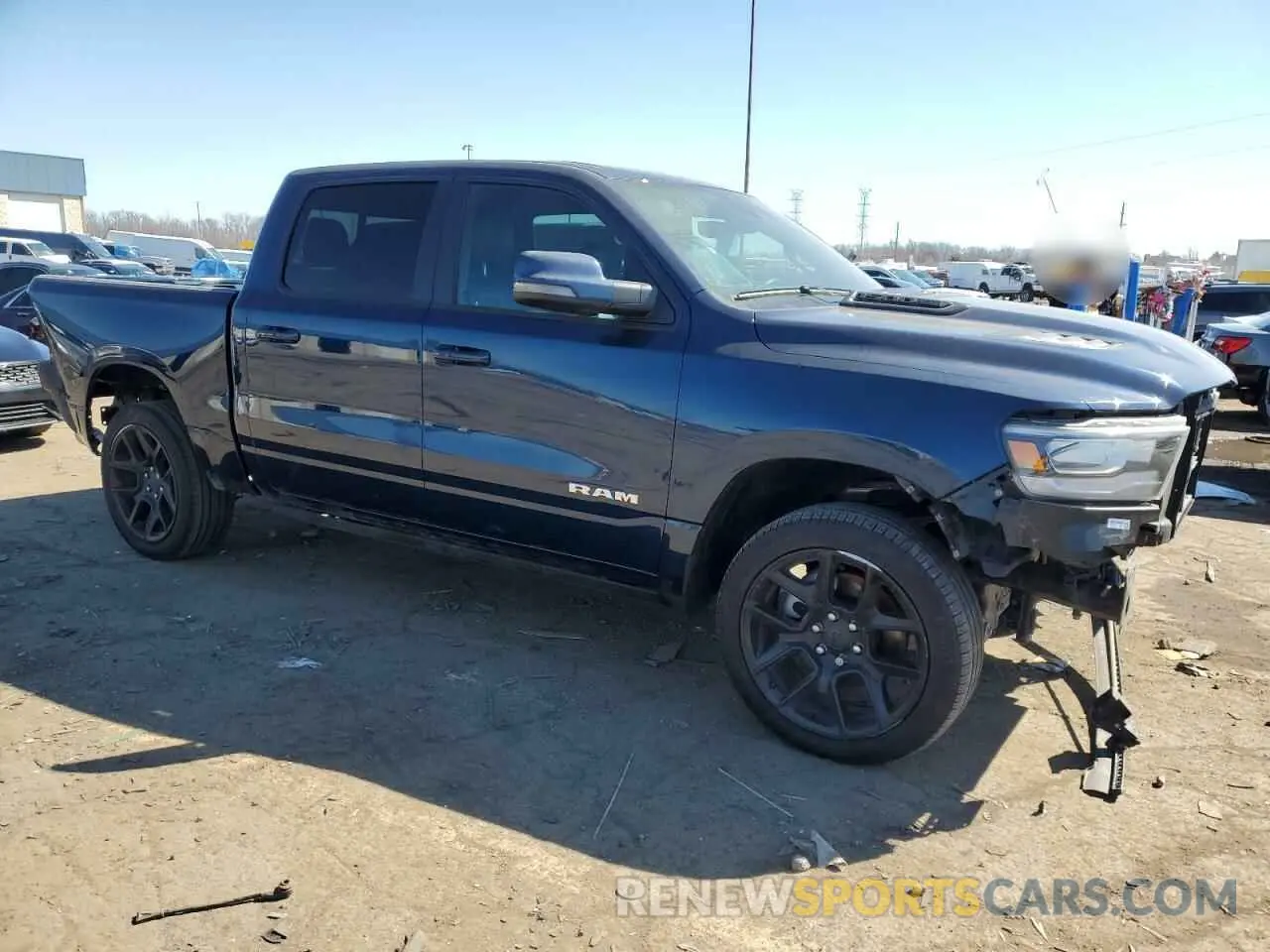 4 Photograph of a damaged car 1C6SRFJT5RN176866 RAM 1500 2024