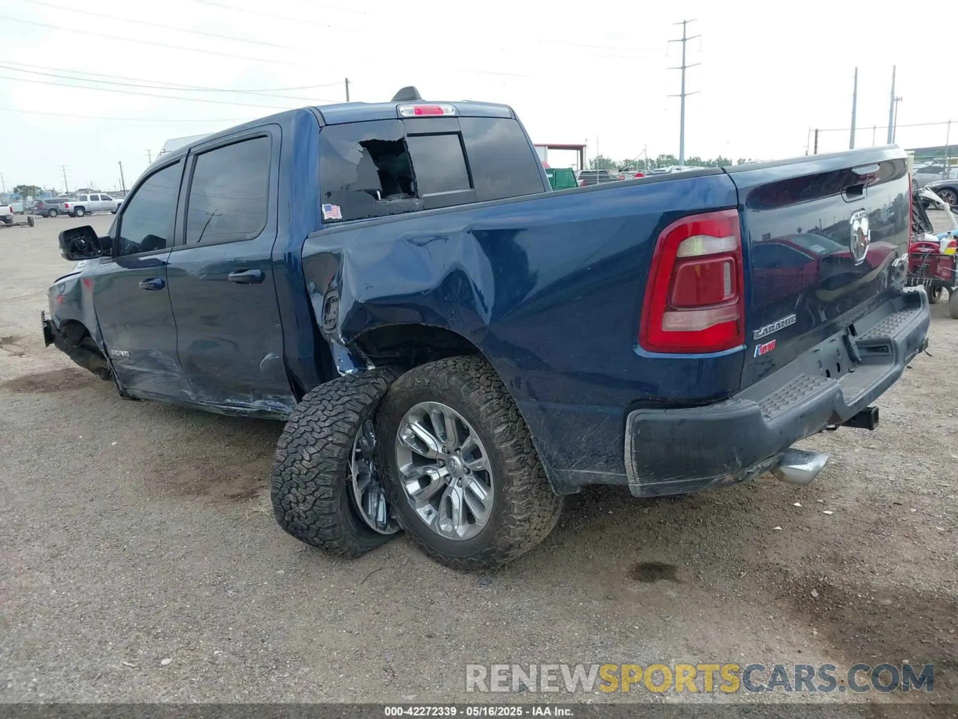3 Photograph of a damaged car 1C6SRFJTXRN119479 RAM 1500 2024