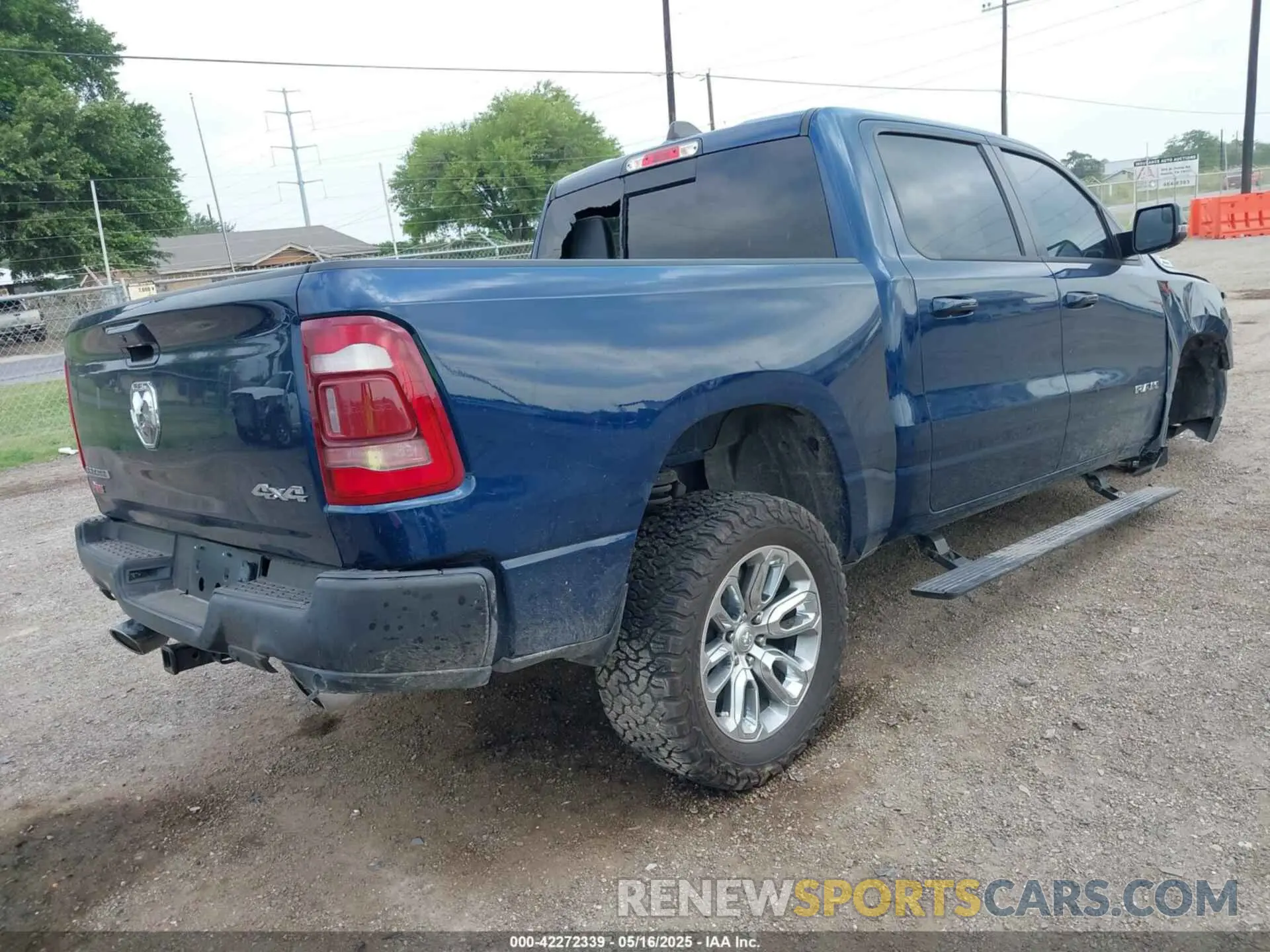 4 Photograph of a damaged car 1C6SRFJTXRN119479 RAM 1500 2024