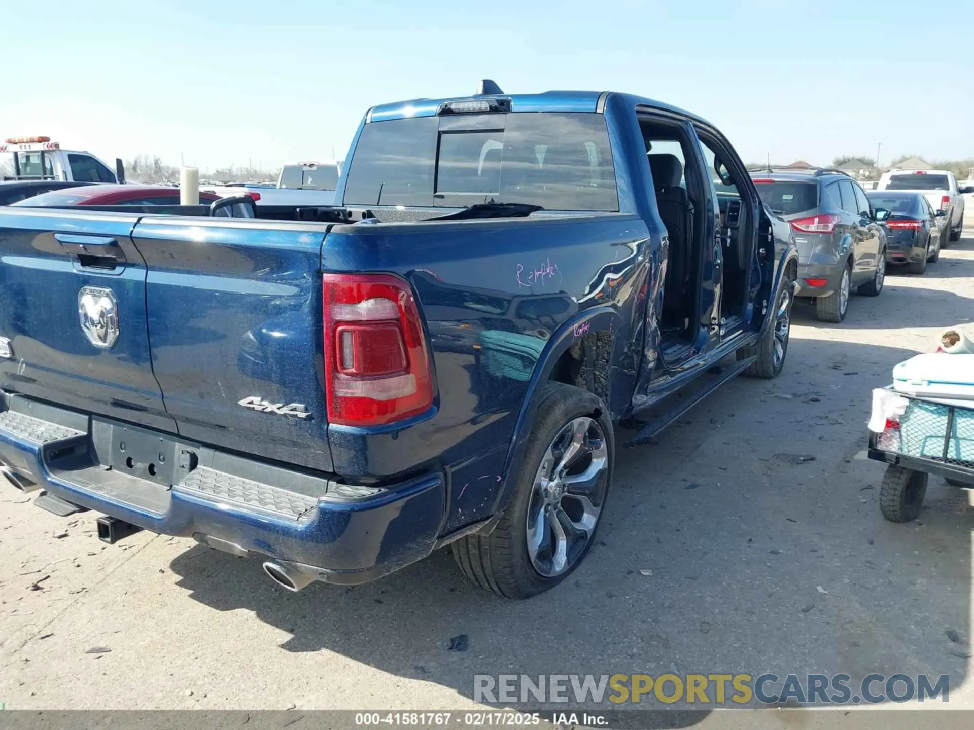 4 Фотография поврежденного автомобиля 1C6SRFKT6RN166930 RAM 1500 2024