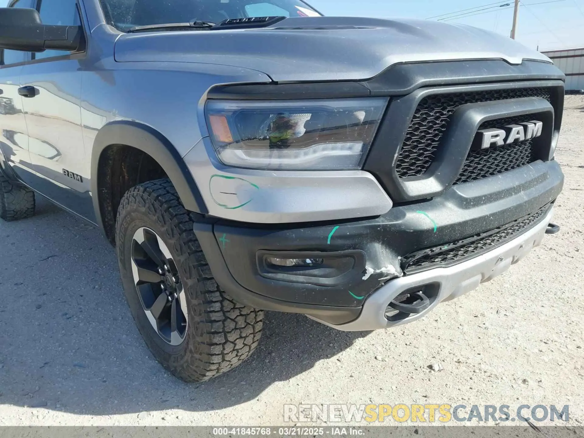 17 Photograph of a damaged car 1C6SRFLT0RN223654 RAM 1500 2024