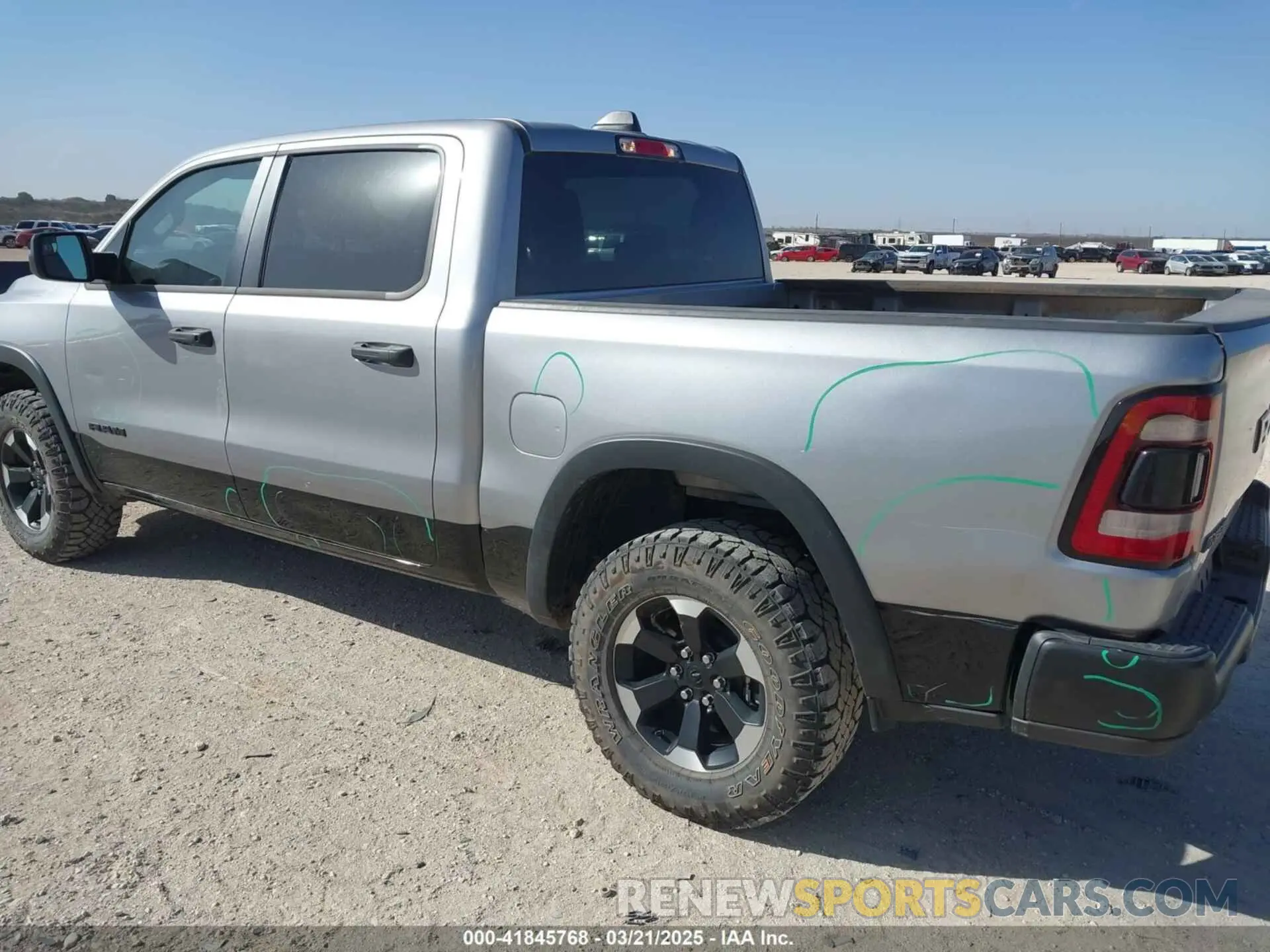 6 Photograph of a damaged car 1C6SRFLT0RN223654 RAM 1500 2024
