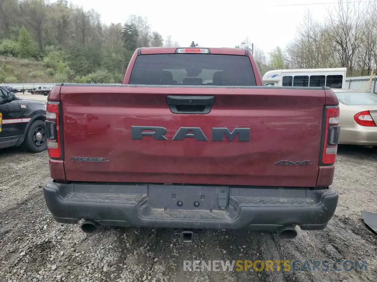 6 Photograph of a damaged car 1C6SRFLT8RN178432 RAM 1500 2024