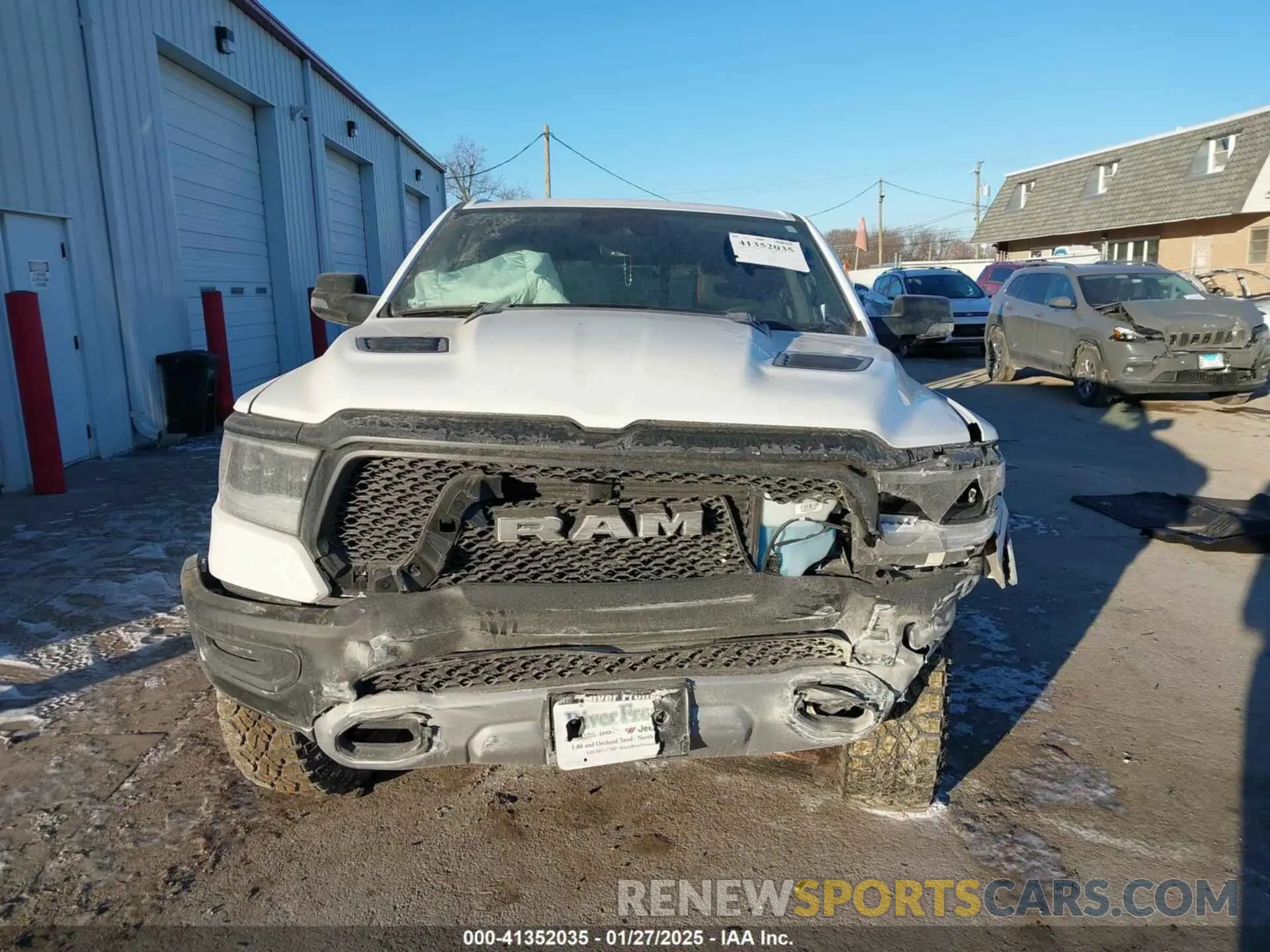 12 Photograph of a damaged car 1C6SRFLT9RN119776 RAM 1500 2024
