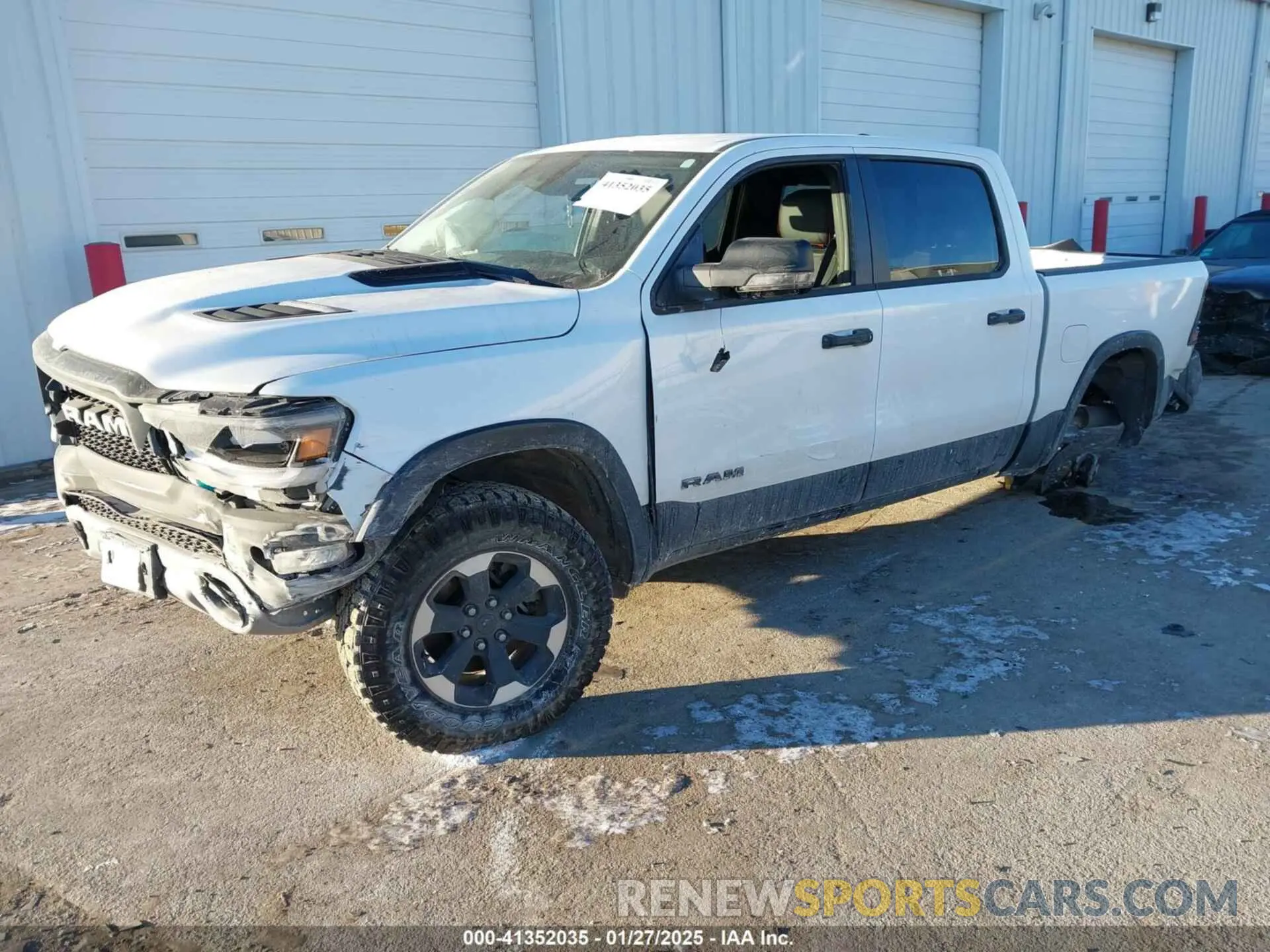 2 Photograph of a damaged car 1C6SRFLT9RN119776 RAM 1500 2024