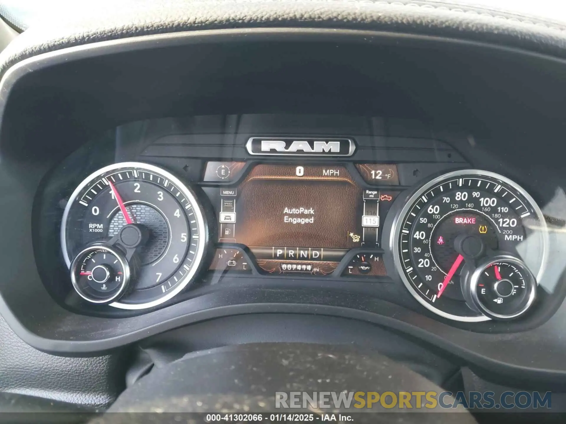 7 Фотография поврежденного автомобиля 1C6SRFRT9RN202860 RAM 1500 2024