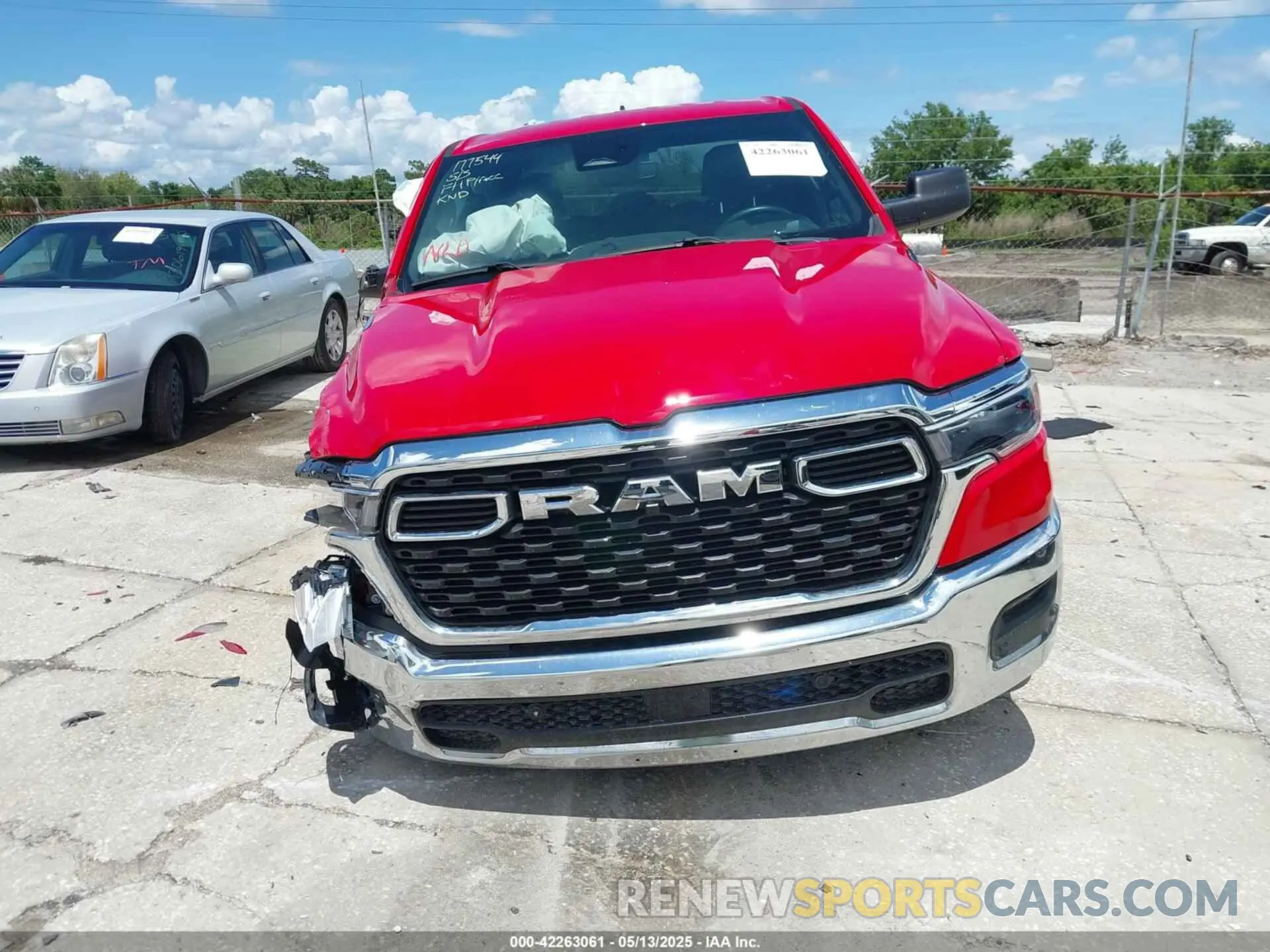 13 Photograph of a damaged car 1C6RREBG4SN501541 RAM 1500 2025