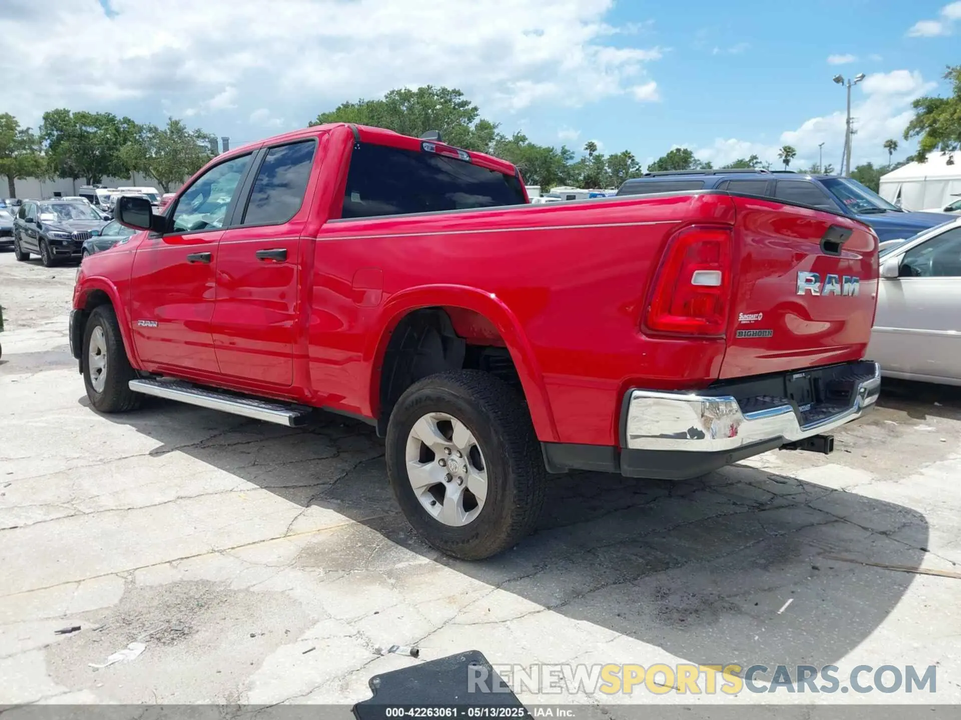 3 Photograph of a damaged car 1C6RREBG4SN501541 RAM 1500 2025