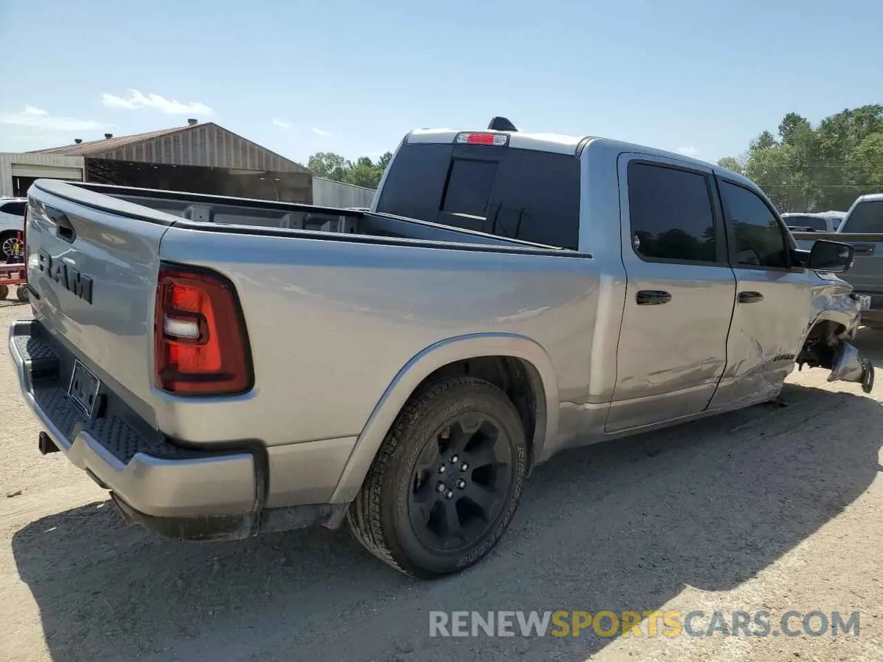 3 Photograph of a damaged car 1C6RREFP5SN590689 RAM 1500 2025