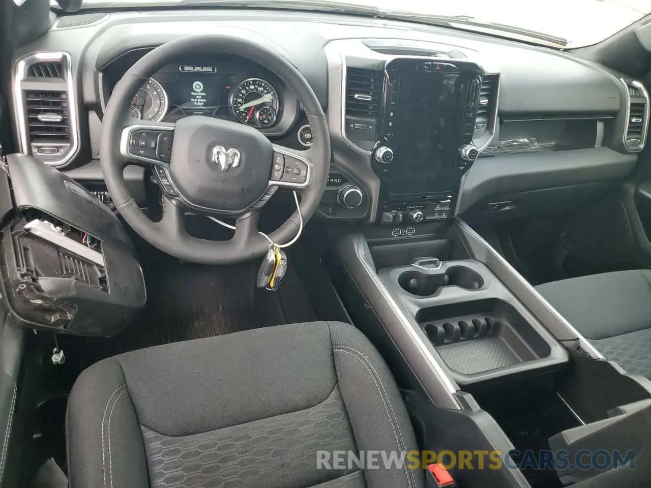 8 Фотография поврежденного автомобиля 1C6RREFP6SN612912 RAM 1500 2025