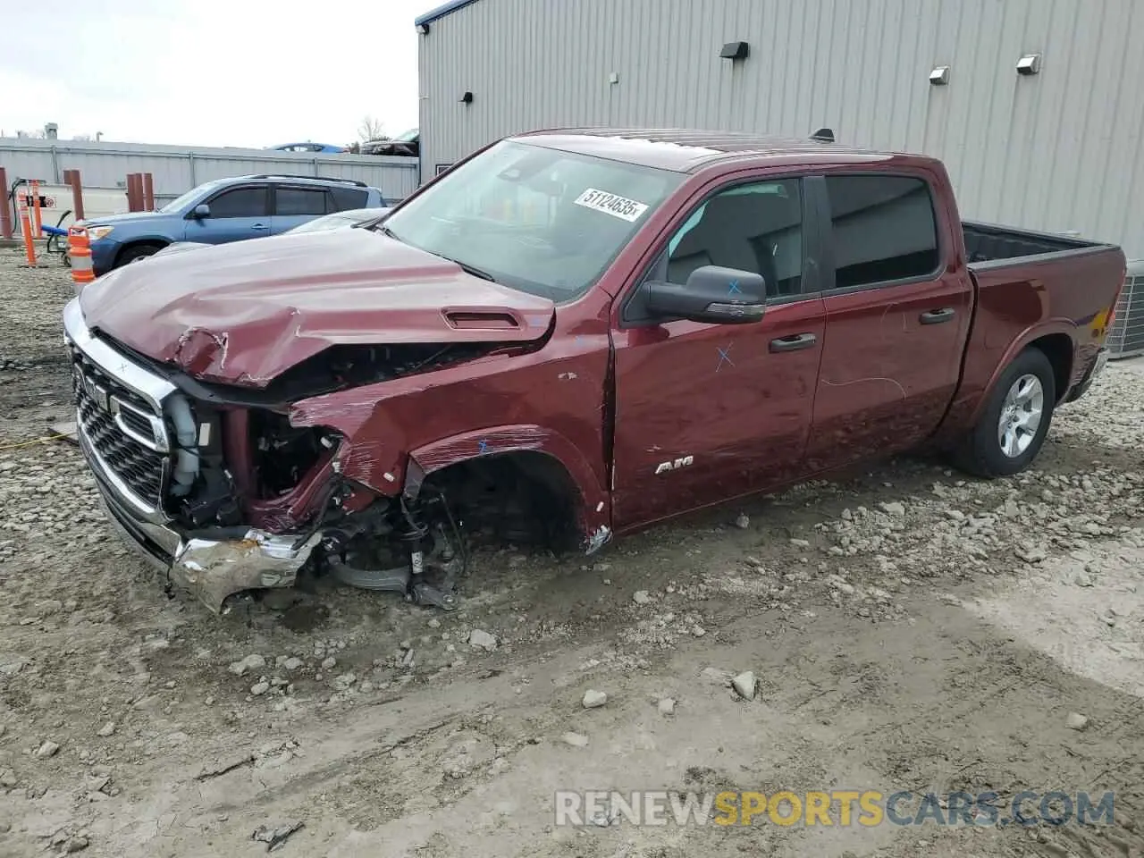 1 Фотография поврежденного автомобиля 1C6RRFFG0SN541020 RAM 1500 2025