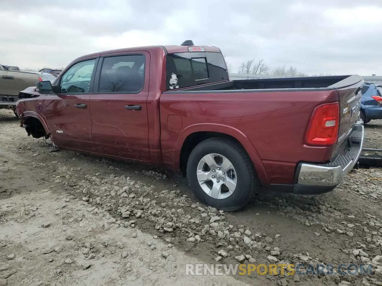 2 Фотография поврежденного автомобиля 1C6RRFFG0SN541020 RAM 1500 2025