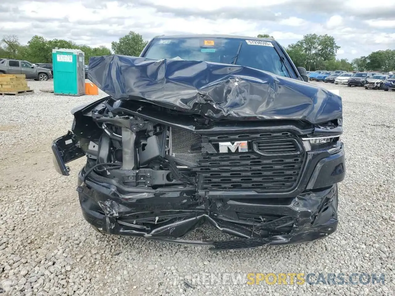 5 Photograph of a damaged car 1C6RRFFG1SN523805 RAM 1500 2025