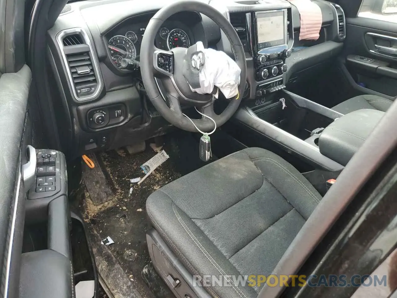 8 Photograph of a damaged car 1C6RRFFG1SN523805 RAM 1500 2025